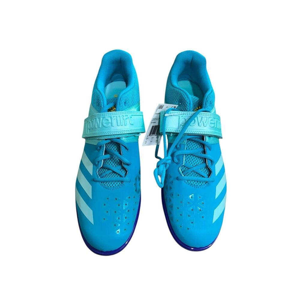 Adidas Powerlift 3.1 Weightlifting Shoes Men's 15 Energy Blue Training Sneakers - Picture 10 of 13